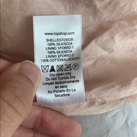 Topshop tulle sparkly SILK skirt - Picture 10 of 12